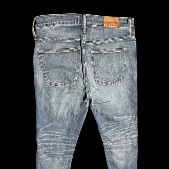 Madewell Women's Slim Straight Leg Jeans Button Front Size 30 - Picture 7 of 14